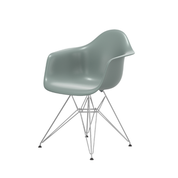 Vitra Eames Plastic Armchair RE DAR - Verchroomd Onderstel