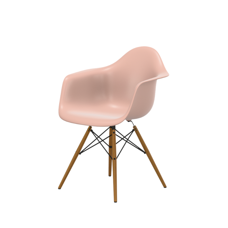 Vitra Eames Plastic Armchair RE DAW - Esdoorn Goud Onderstel