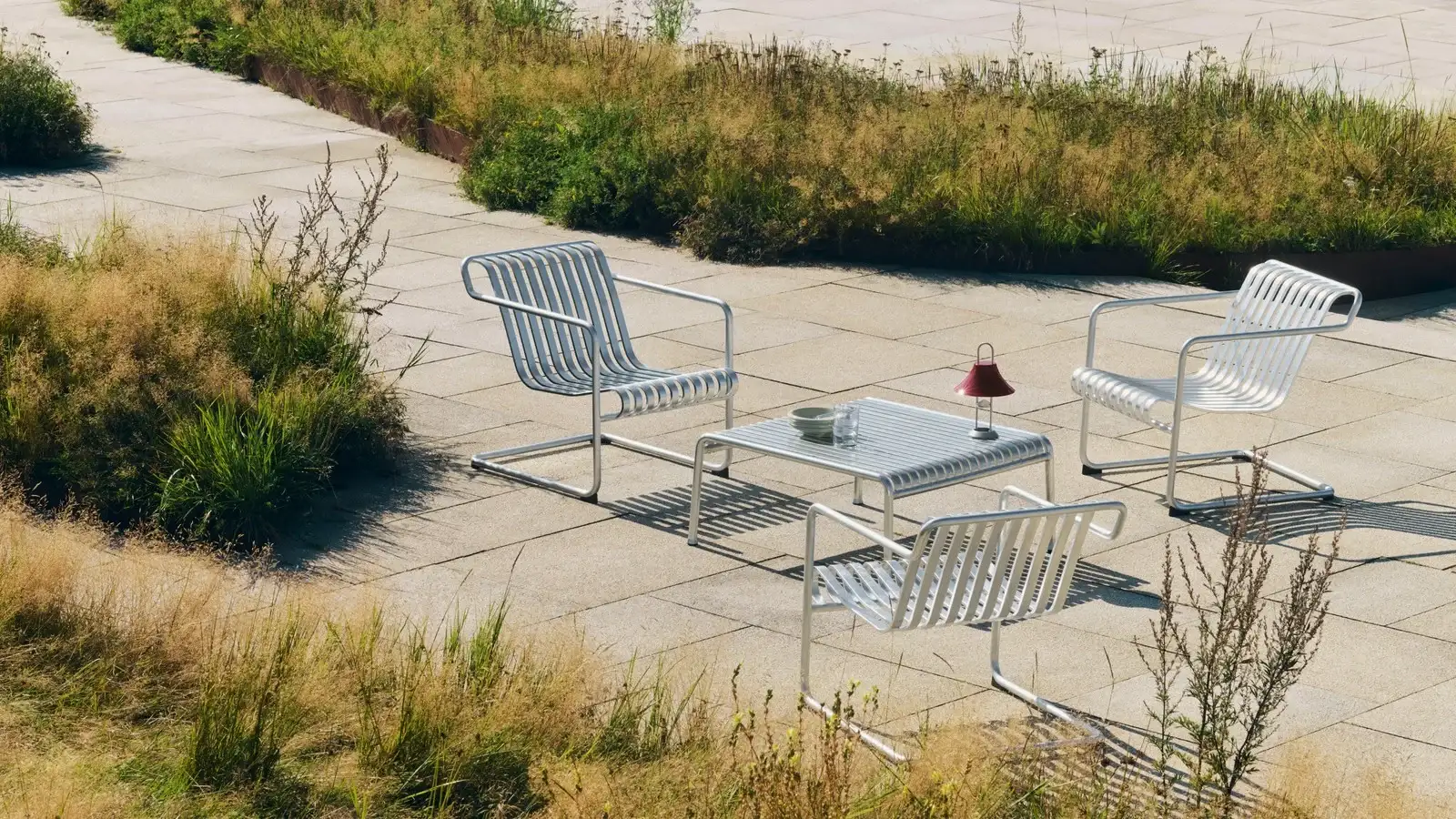 HAY Palissade Cantilever Lounge Chair Low