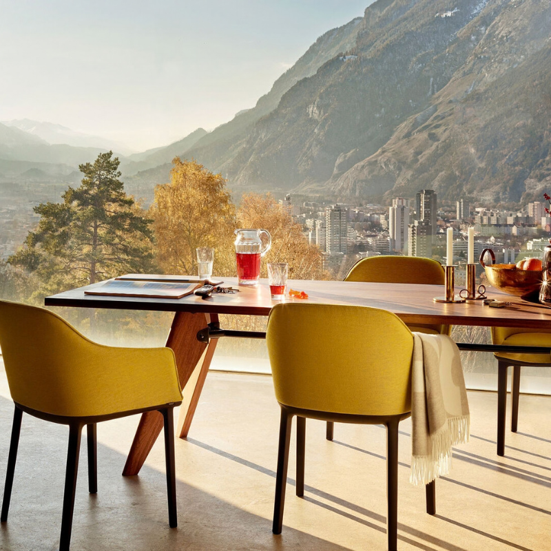 Vitra Table S.A.M. Bois 240 x 90 cm