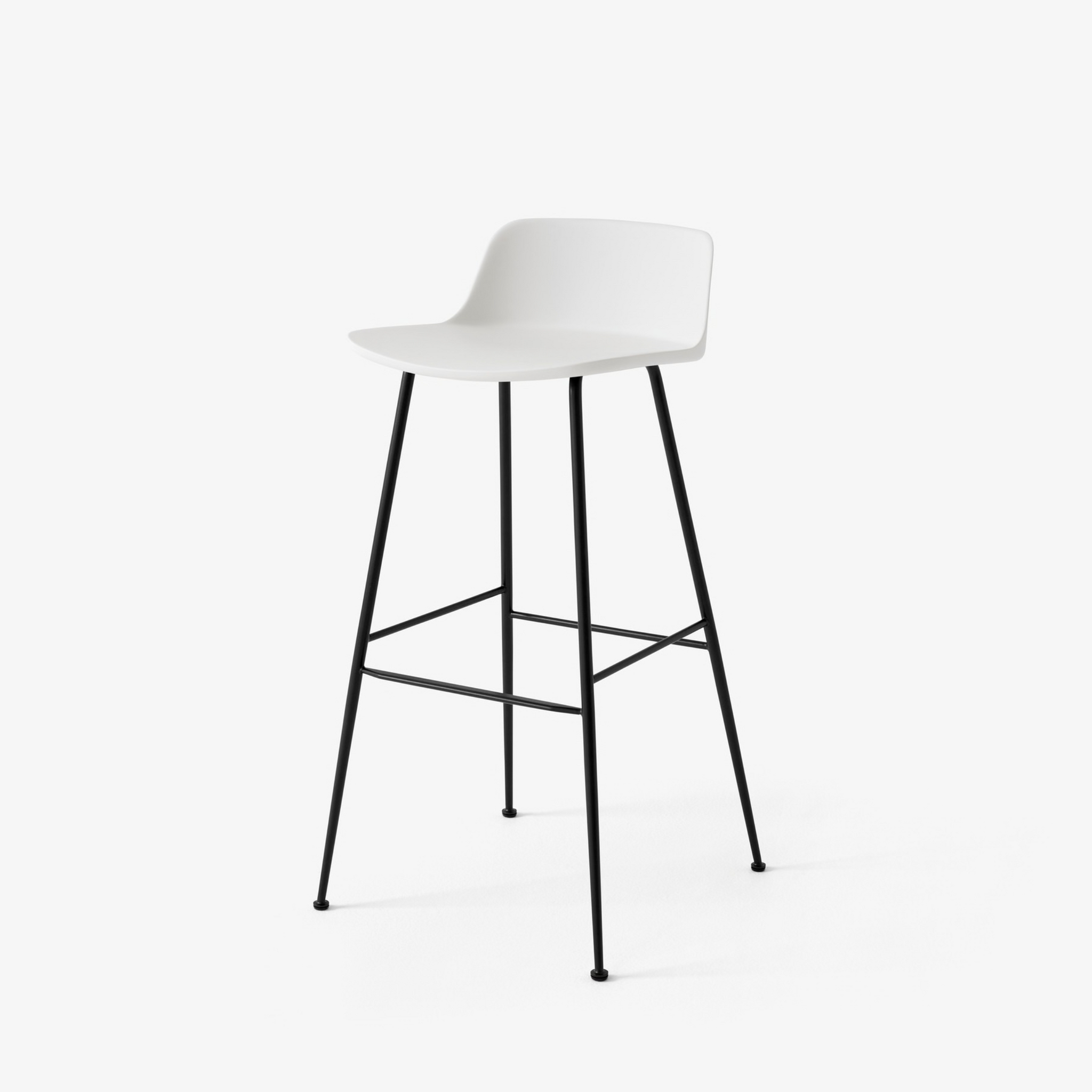 &Tradition Rely Bar Stool HW86 - Black Base