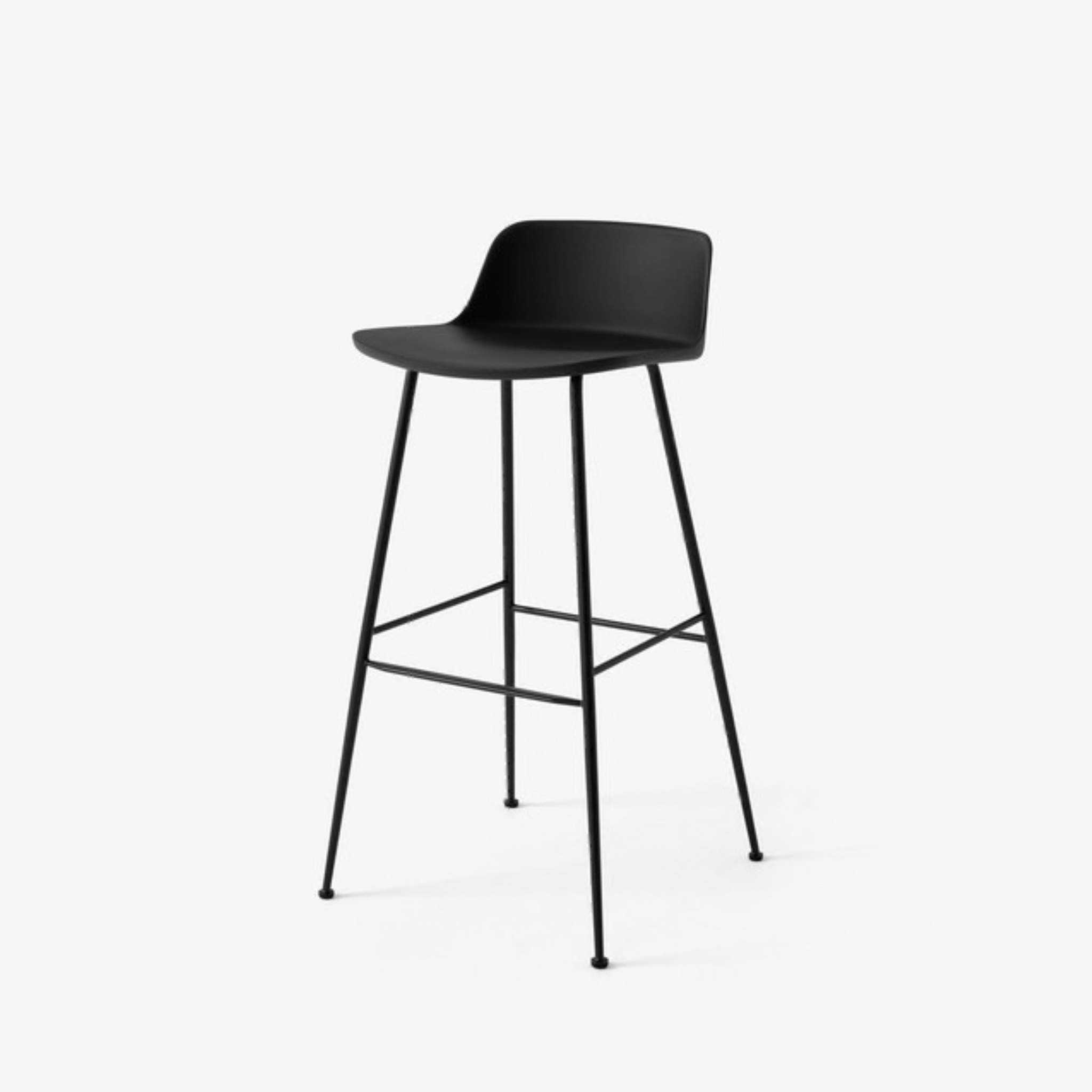 &Tradition Rely Bar Stool HW86 - Black Base