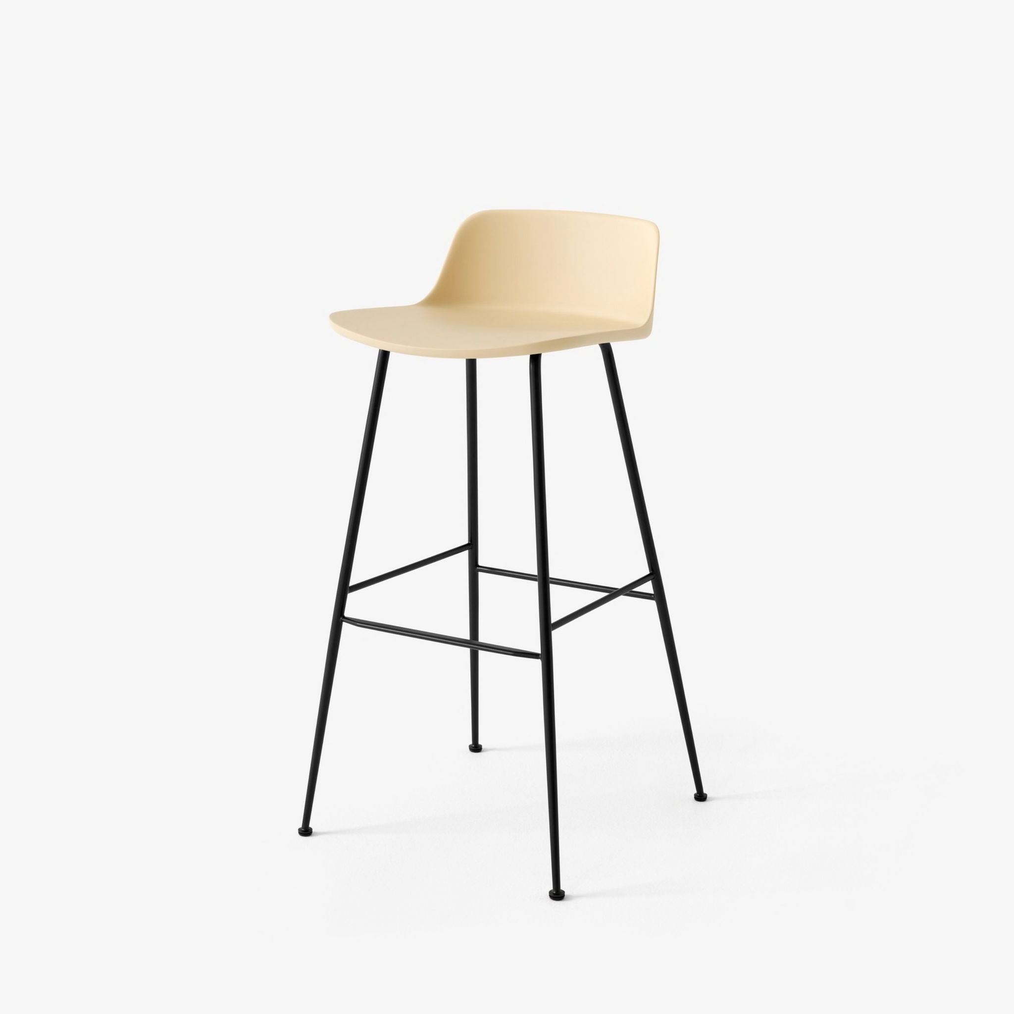 &Tradition Rely Bar Stool HW86 - Black Base