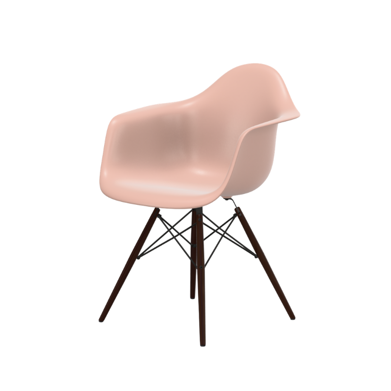 Vitra Eames Plastic Armchair RE DAW - Esdoorn Donker Onderstel