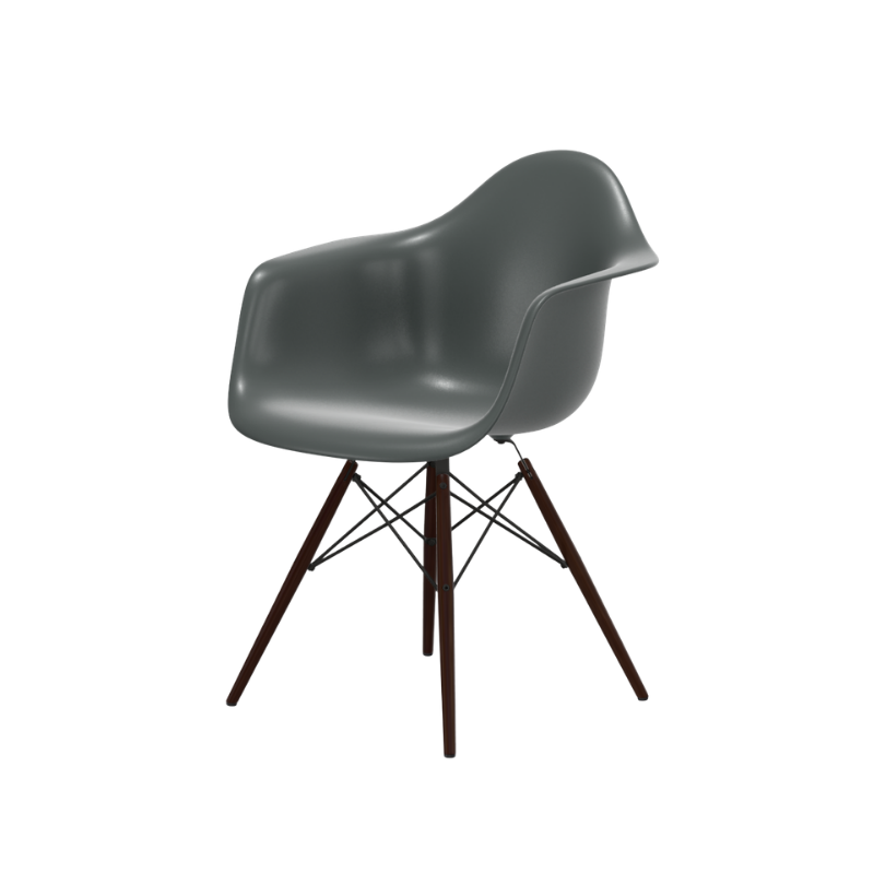 Vitra Eames Plastic Armchair RE DAW - Esdoorn Donker Onderstel