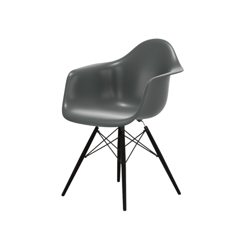 Vitra Eames Plastic Armchair RE DAW - Esdoorn Zwart Onderstel