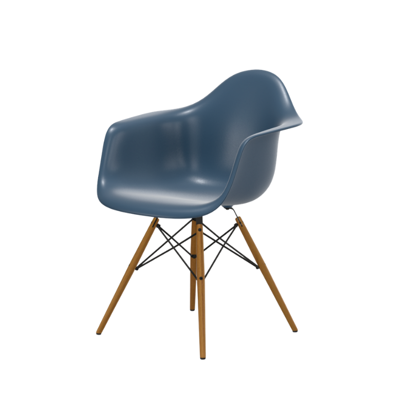 Vitra Eames Plastic Armchair RE DAW - Essen Onderstel