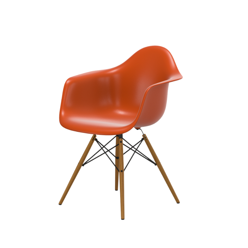 Vitra Eames Plastic Armchair RE DAW - Essen Onderstel