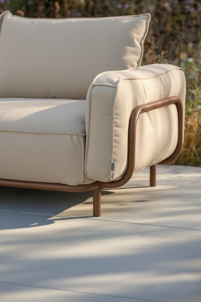 WÜNDER The Lounge - Configuratie Tillborg - RAL8017 (Chocolate Brown) - Heritage Papyrus