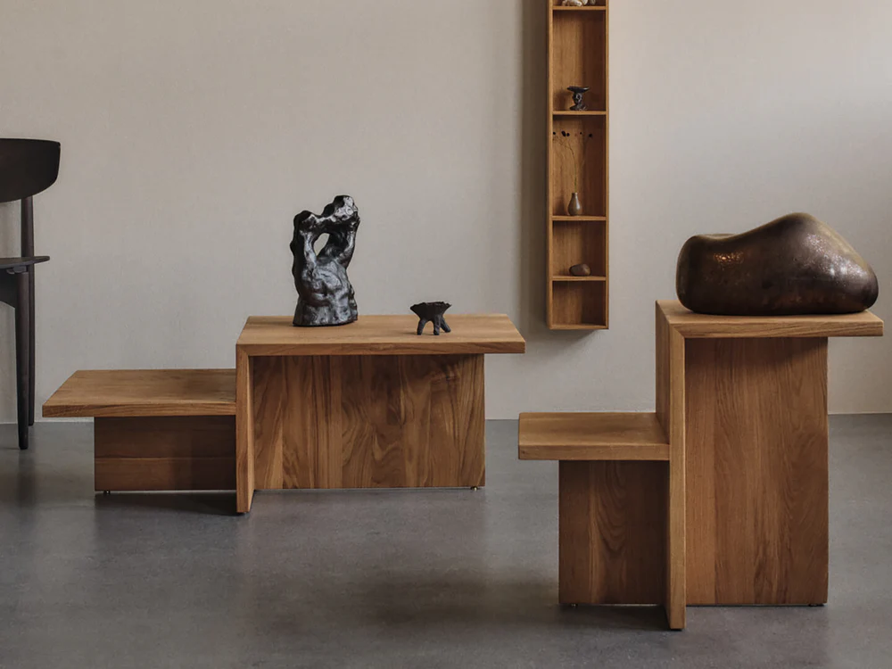 Ferm Living Distinct Coffee Table - Natural Oak