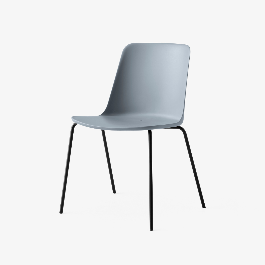 Rely HW138 Outdoor side chair - Black base