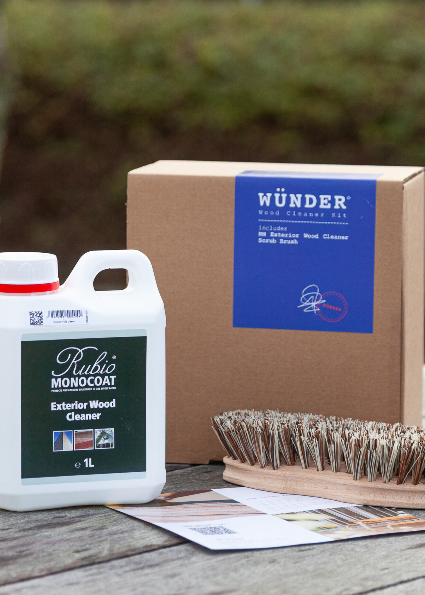 WÜNDER Onderhoudspakket - Wood cleaner kit