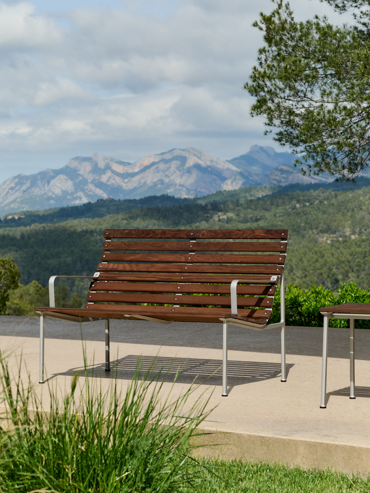 HAY Traverse Dining Bench with Armrests