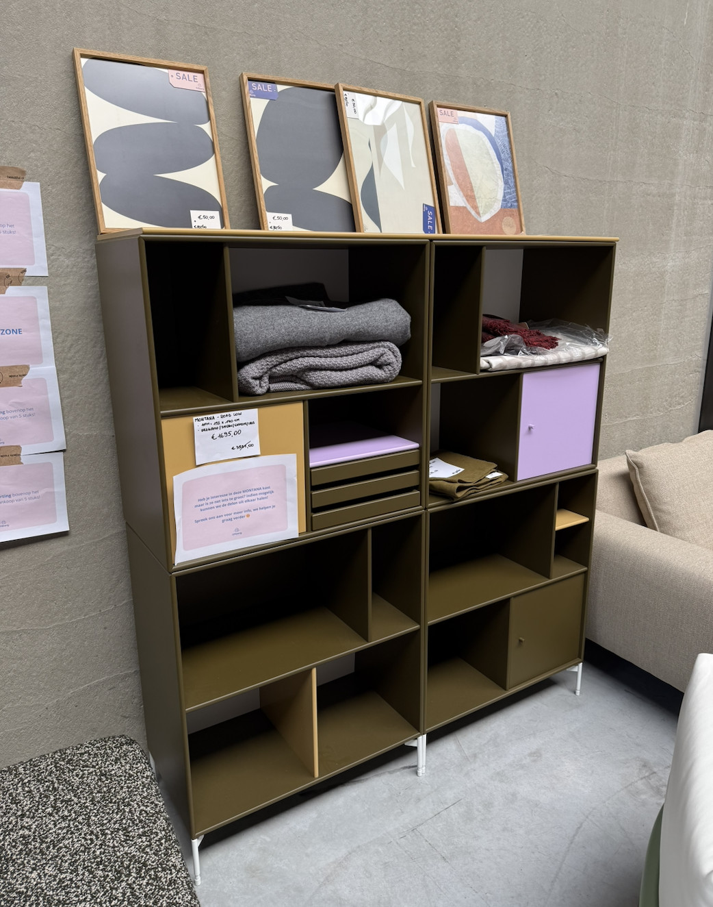 MONTANA Montana Read Low - Oregano, Cumin, Iris, Snow - SHOWROOM MODEL