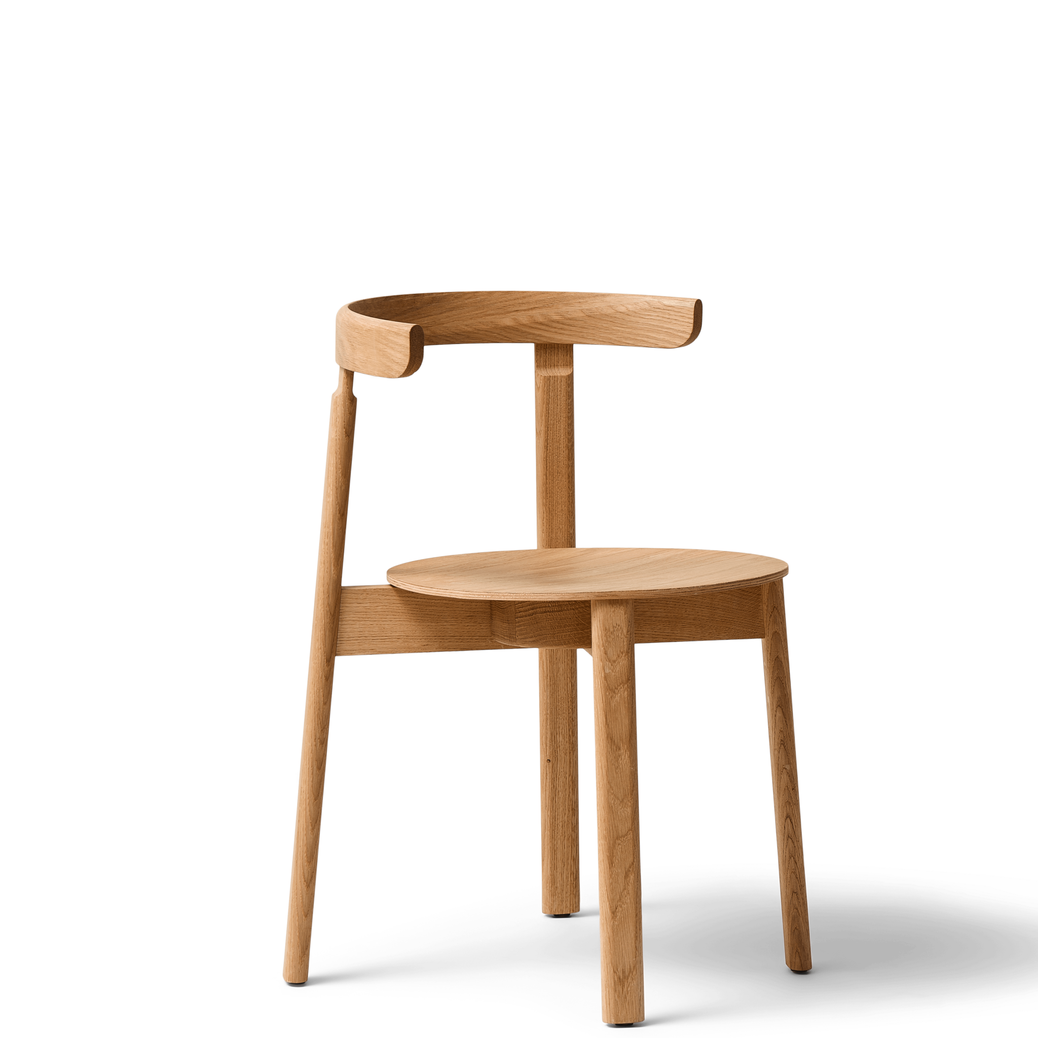 Lunar Chair  Oak - Set of 2 - SCHOWROOM MODEL