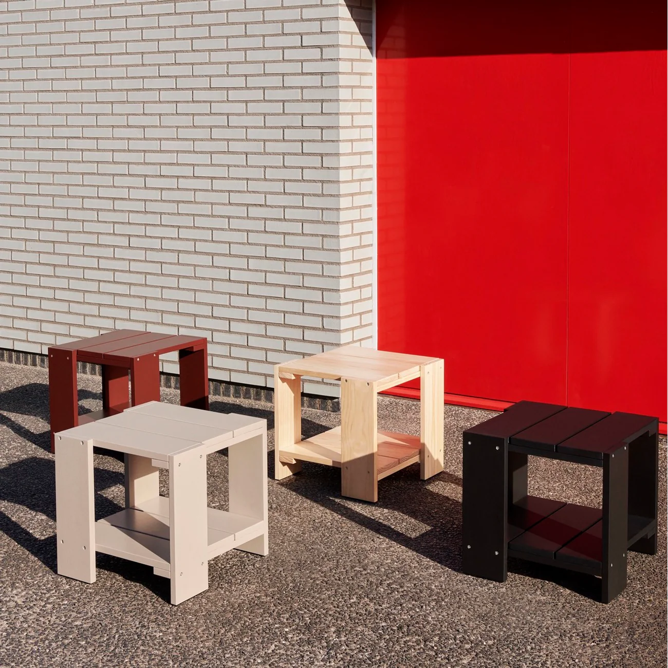 HAY Crate Bijzettafel Naturel - SHOWROOM MODEL