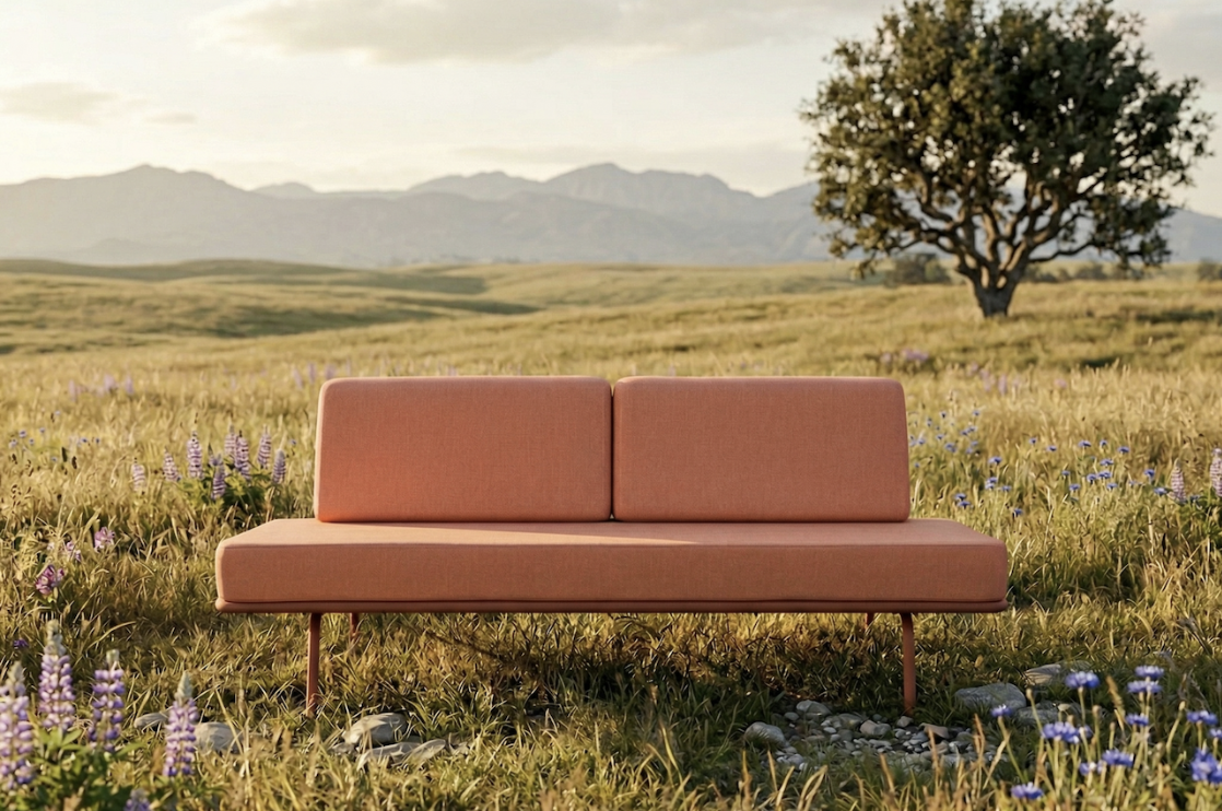Weltevree Sofabed - Orange Cushion