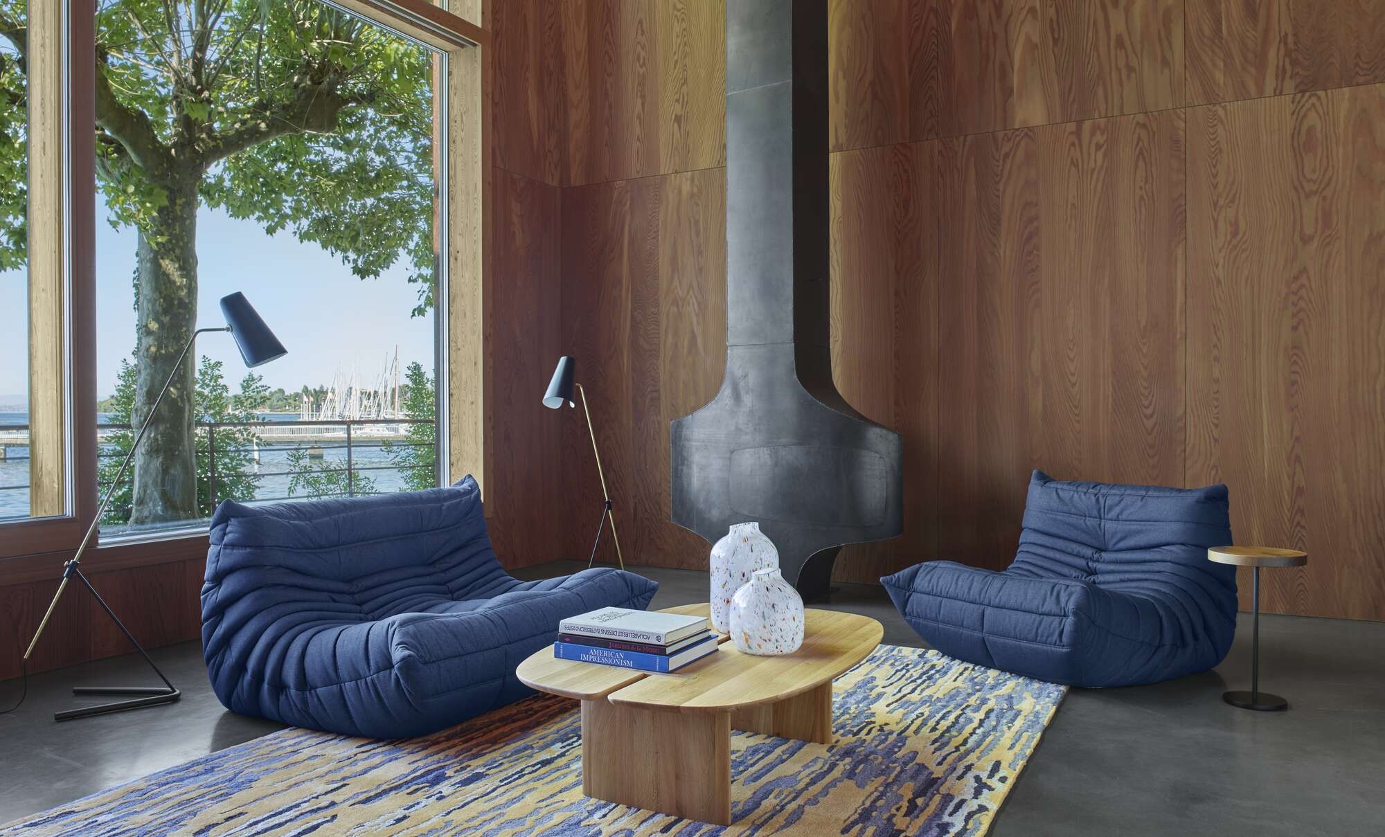 Ligne Roset Composition B Togo - Alcantara Kiwi