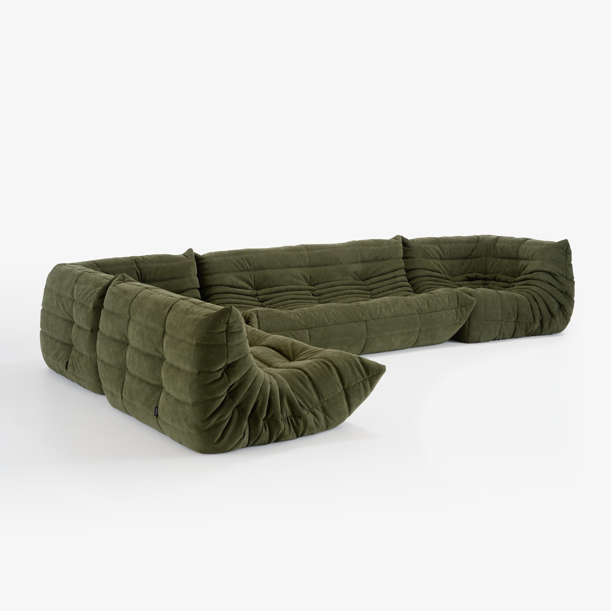 Ligne Roset Composition C Togo - Alcantara Kiwi