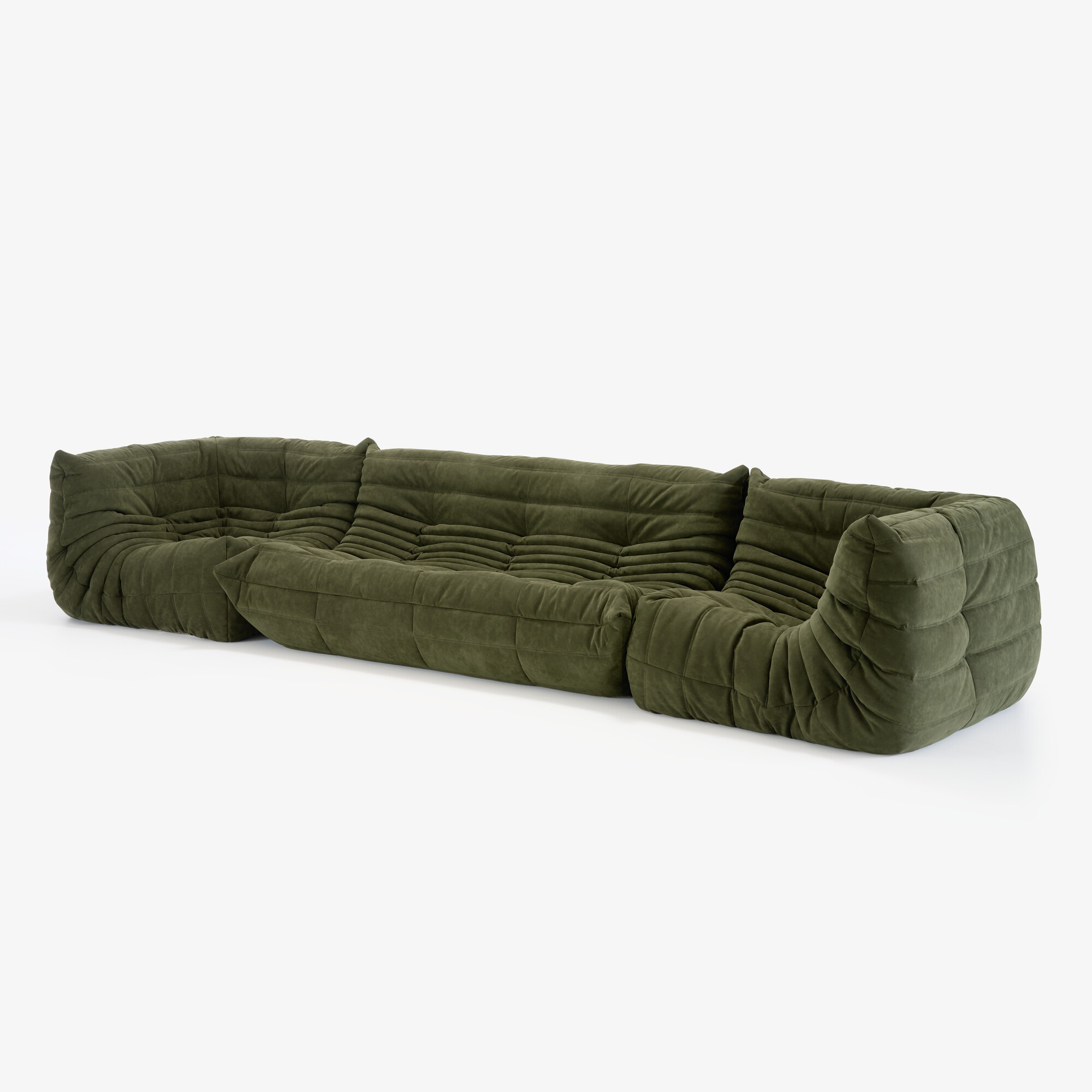 Ligne Roset Composition D Togo - Alcantara Kiwi