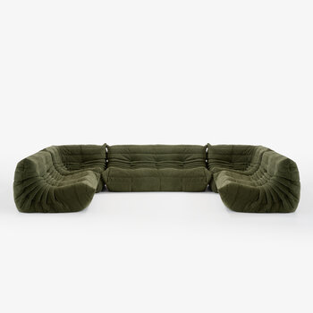 Ligne Roset Composition B Togo - Alcantara Kiwi