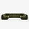 Ligne Roset Composition B Togo - Alcantara Kiwi