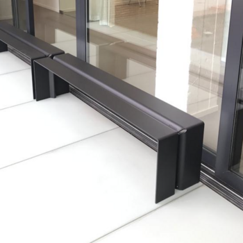 WÜNDER The Bench - Customised - Black Grey RAL7021