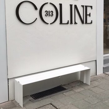 WÜNDER The Bench - Customised - Pure White RAL9010