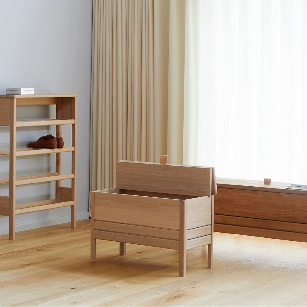 A Line Storagebench 68 White Oak - SHOWROOM MODEL