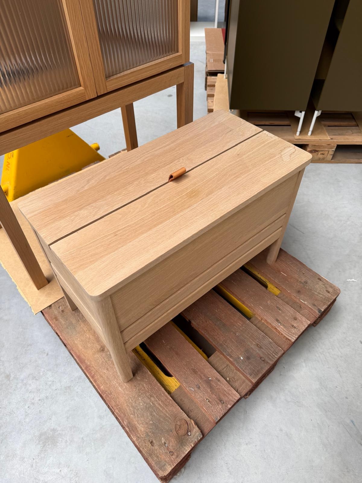 A Line Storagebench 68 White Oak - SHOWROOM MODEL
