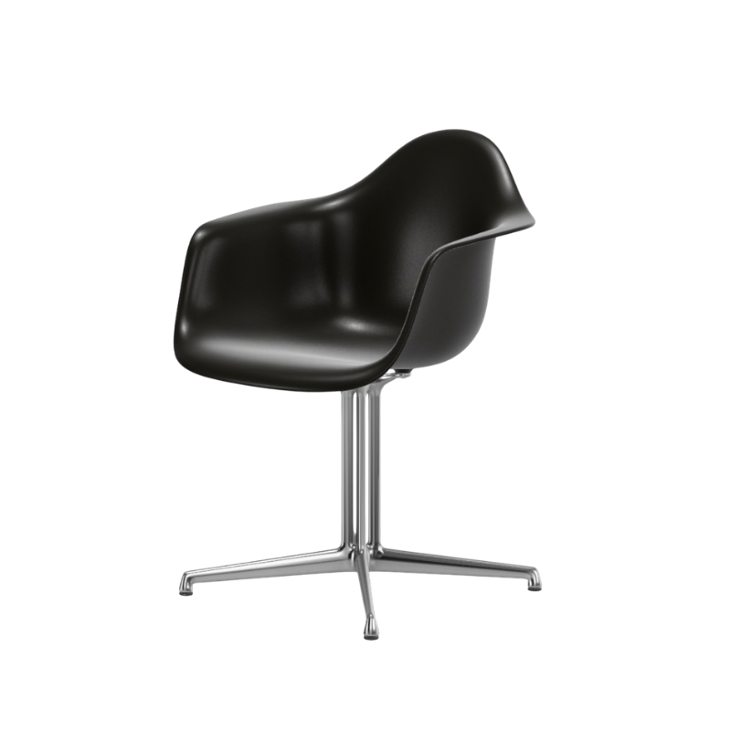 Vitra Eames Plastic Armchair RE DAL - Gepolijst Onderstel