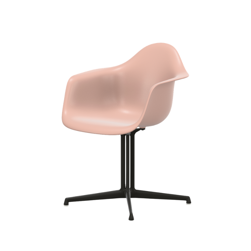 Vitra Eames Plastic Armchair RE DAL - Basic Dark Poedercoating (Glad) Onderstel