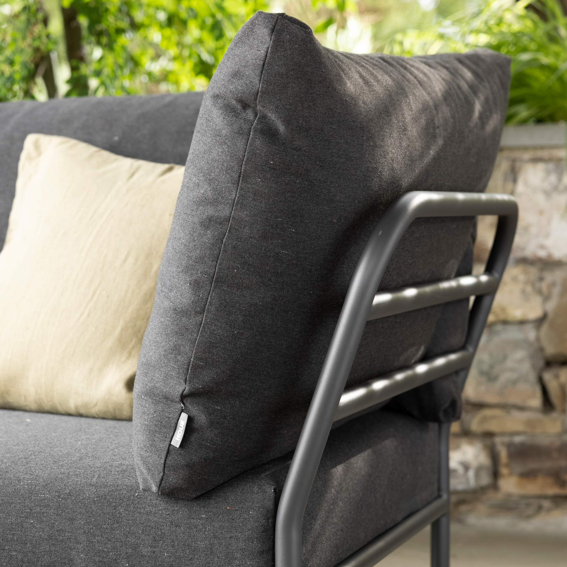 HOUE Level 2 Configuratie: Chair + Corner Right + Ottoman - Dark Grey Base