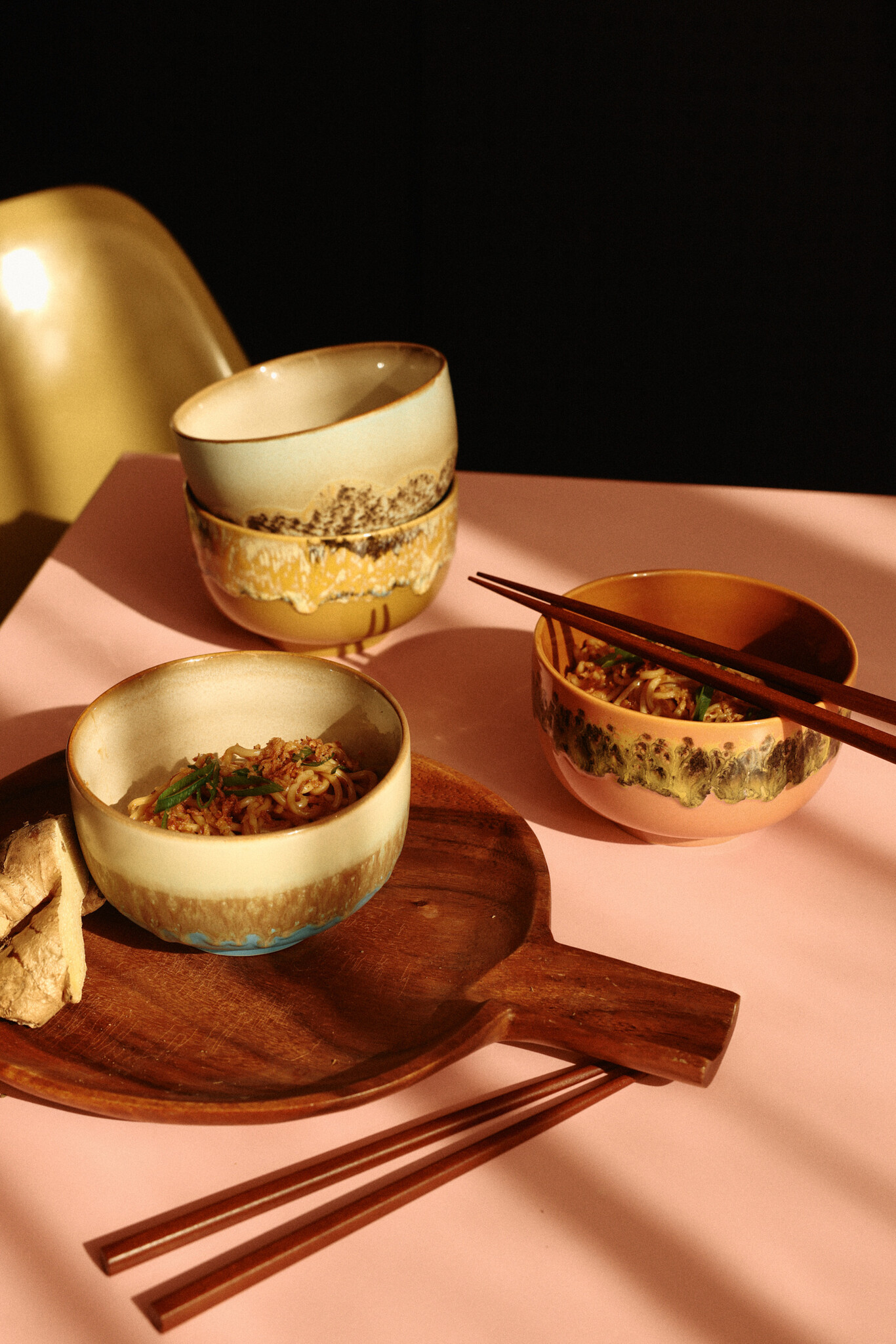 hkliving 70s Ceramics: Noodle Bowl Seabreeze