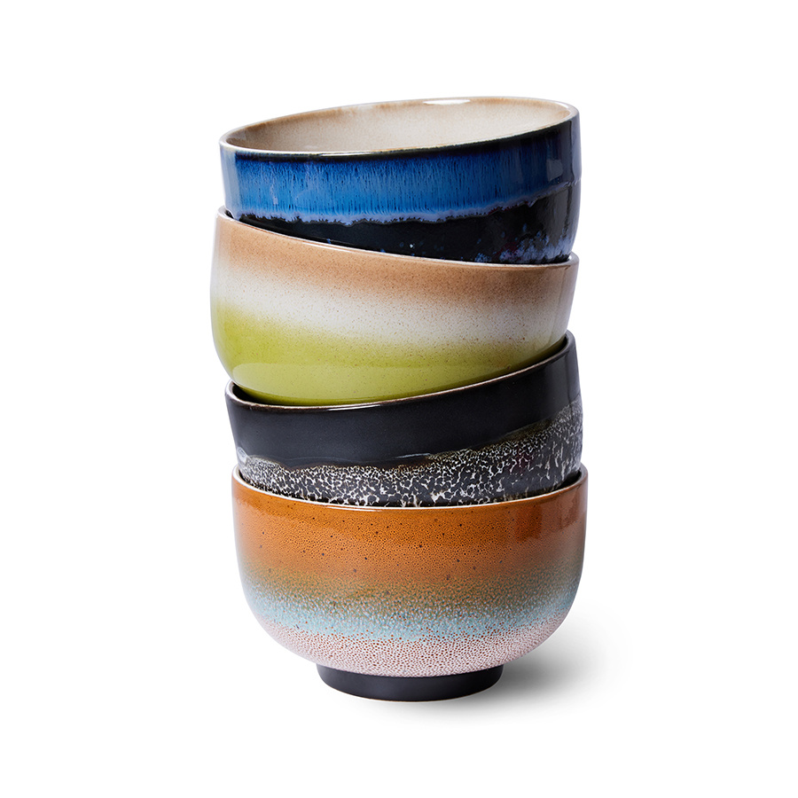 hkliving 70s Ceramics: Noodle Bowl Groovy