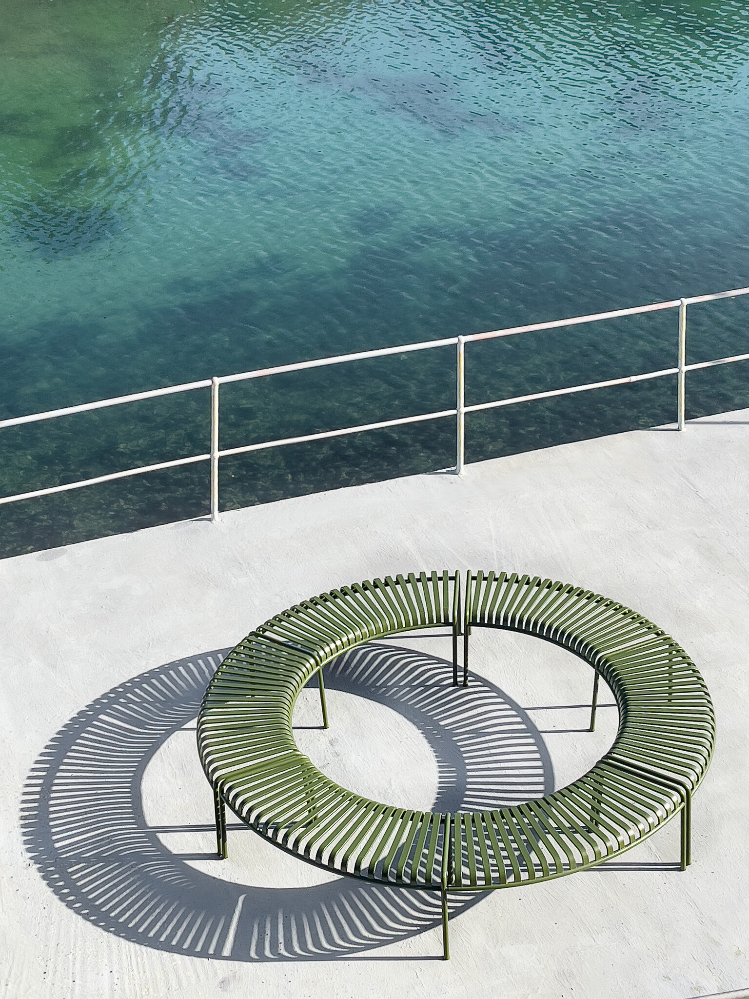 HAY Palissade Park Bench - Set of 2 benches (6 legs)