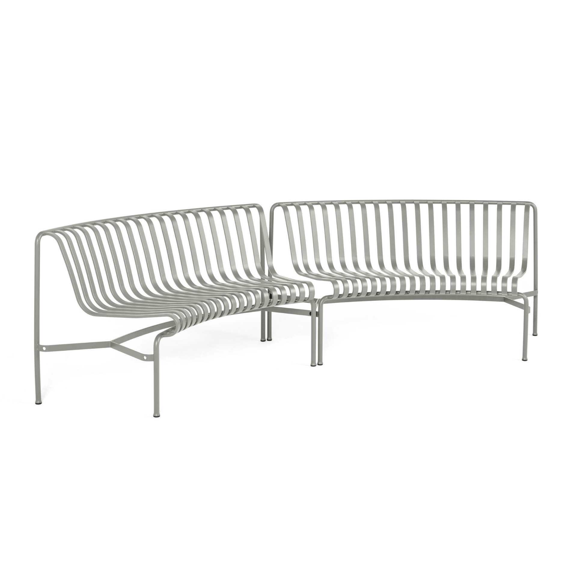 HAY Palissade Park Dining Bench IN/IN - Set of 2