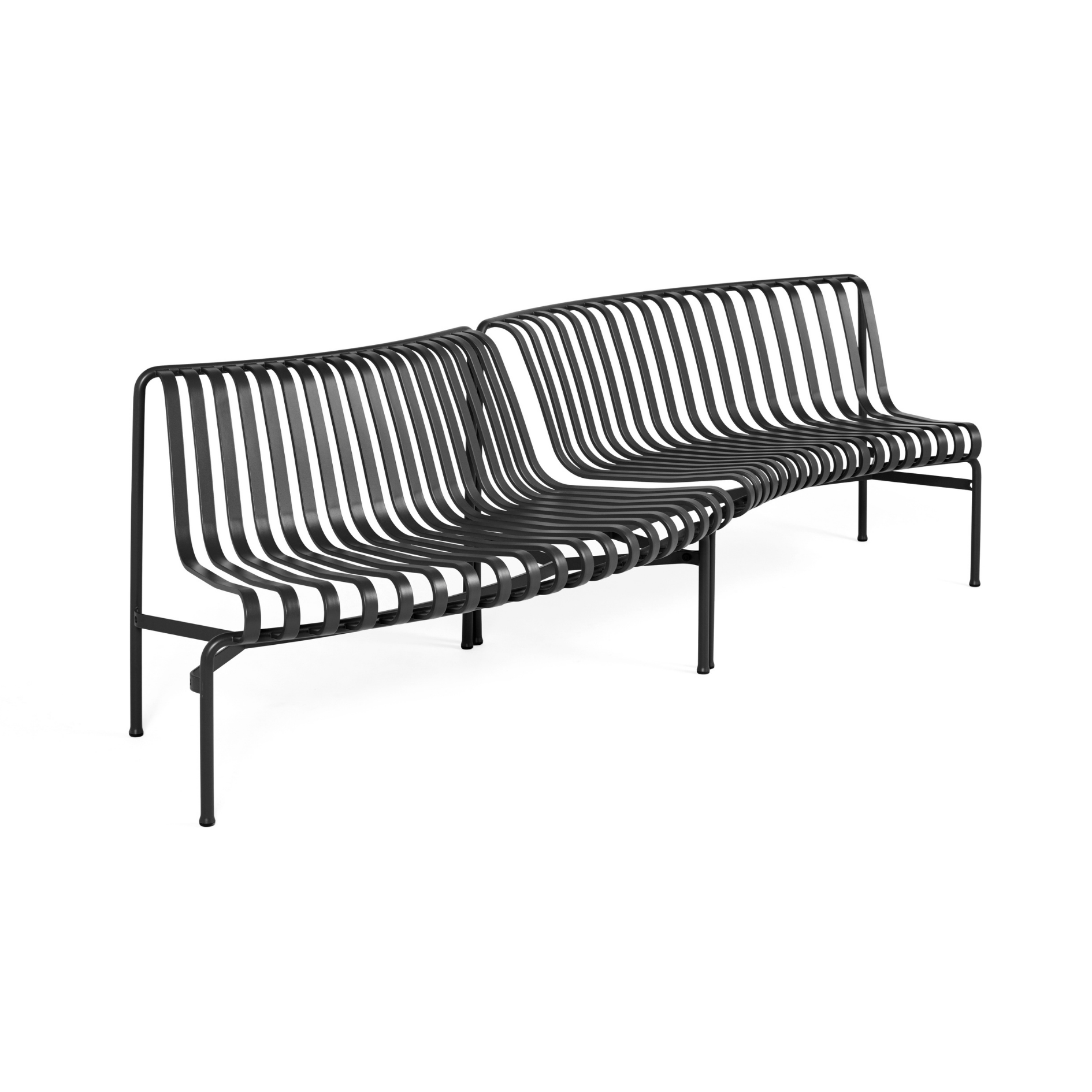 HAY Palissade Park Dining Bench IN/OUT - Set of 2