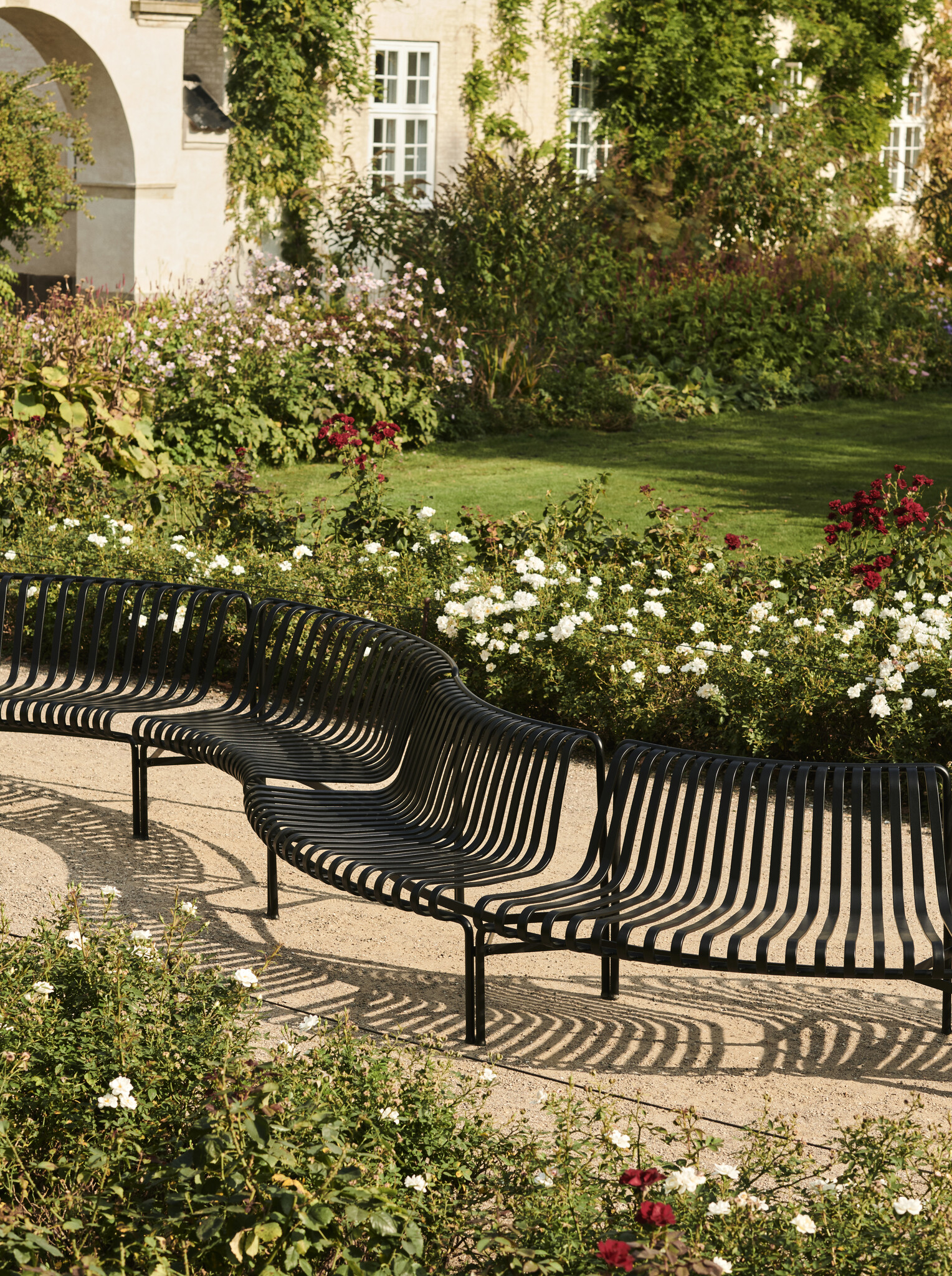 HAY Palissade Park Dining Bench IN/OUT - Set of 2