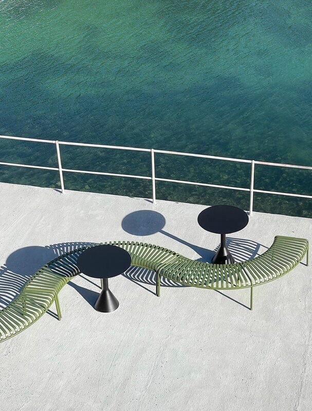 HAY Palissade Park Bench - Set of 2 benches (6 legs)