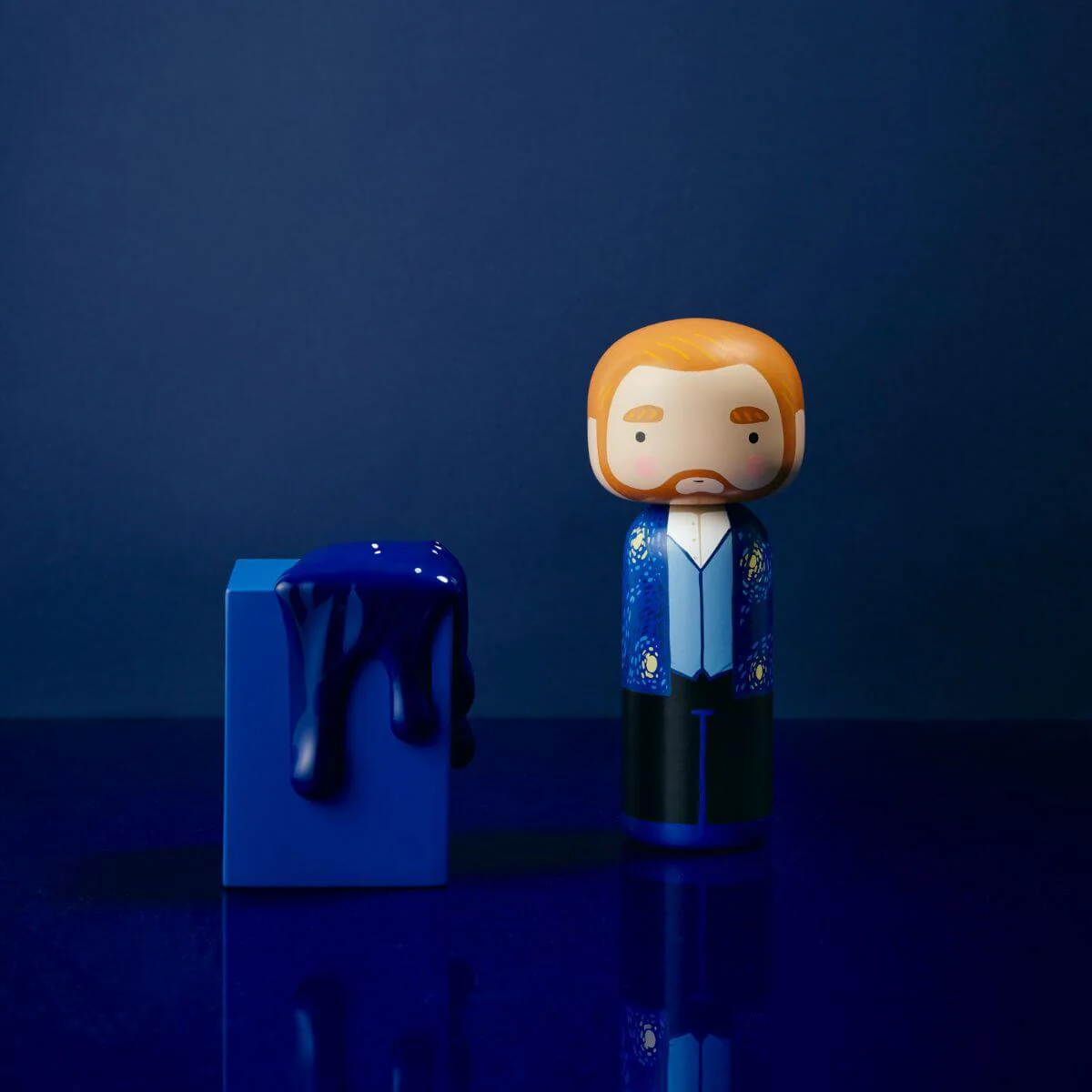 Lucie Kaas Kokeshi - Sketch.inc - Vincent Van Gogh