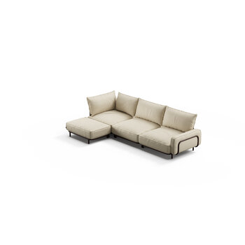 WÜNDER The Lounge - Configuration B - RAL8017/Heritage Papyrus