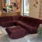 Ligne Roset Togo Configuration tillborg - Alcantara Bordeaux