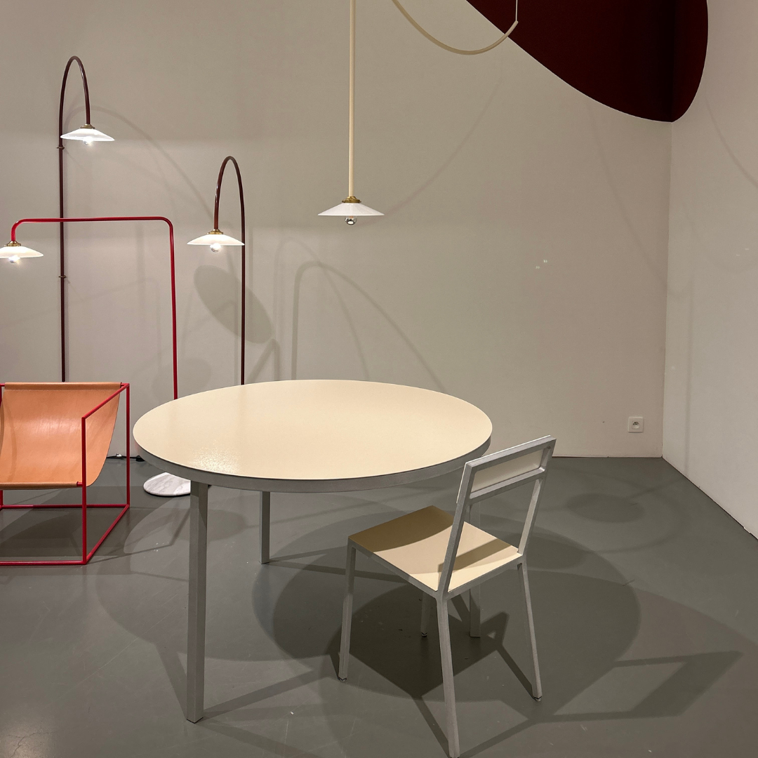 Valerie Objects Alu Dining Table Round
