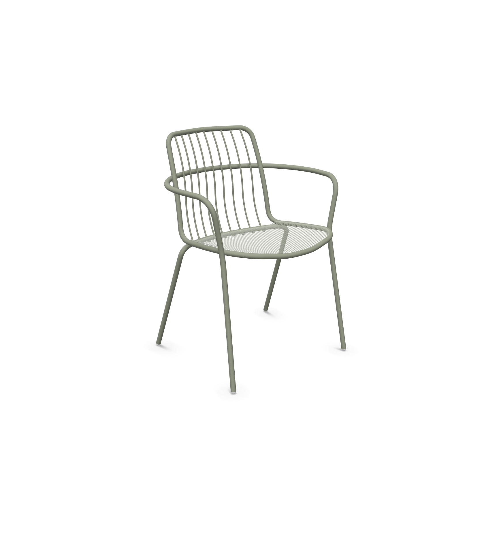 EMU Alisea Armchair - 1407 Grey/Green 37 Showroom Set Van 4