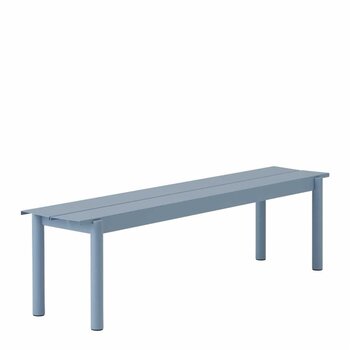 Muuto Linear Steel Bench 170x34cm - Pale Blue - SHOWROOM MODEL