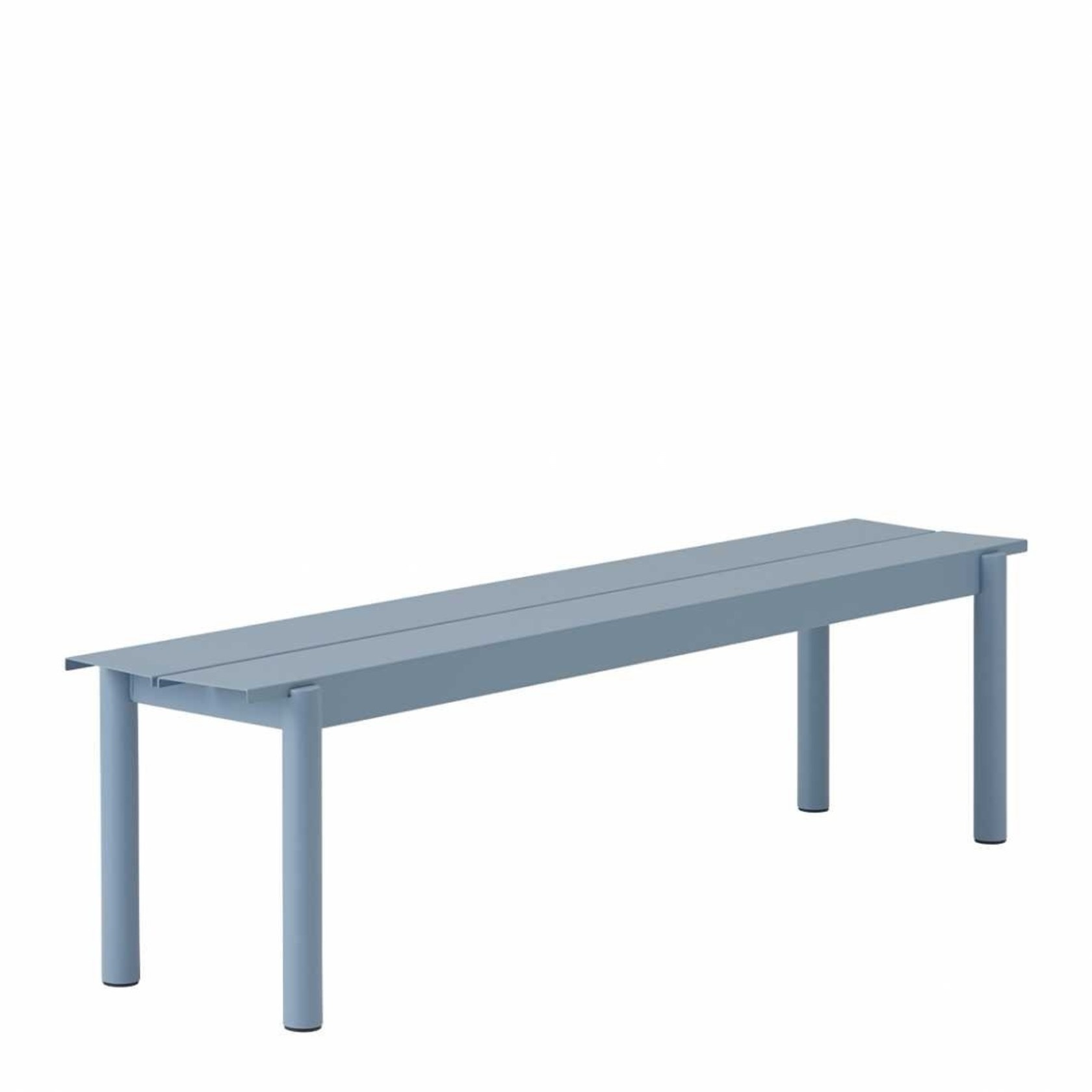 Muuto Linear Steel Bench 170x34cm - Pale Blue - SHOWROOM MODEL