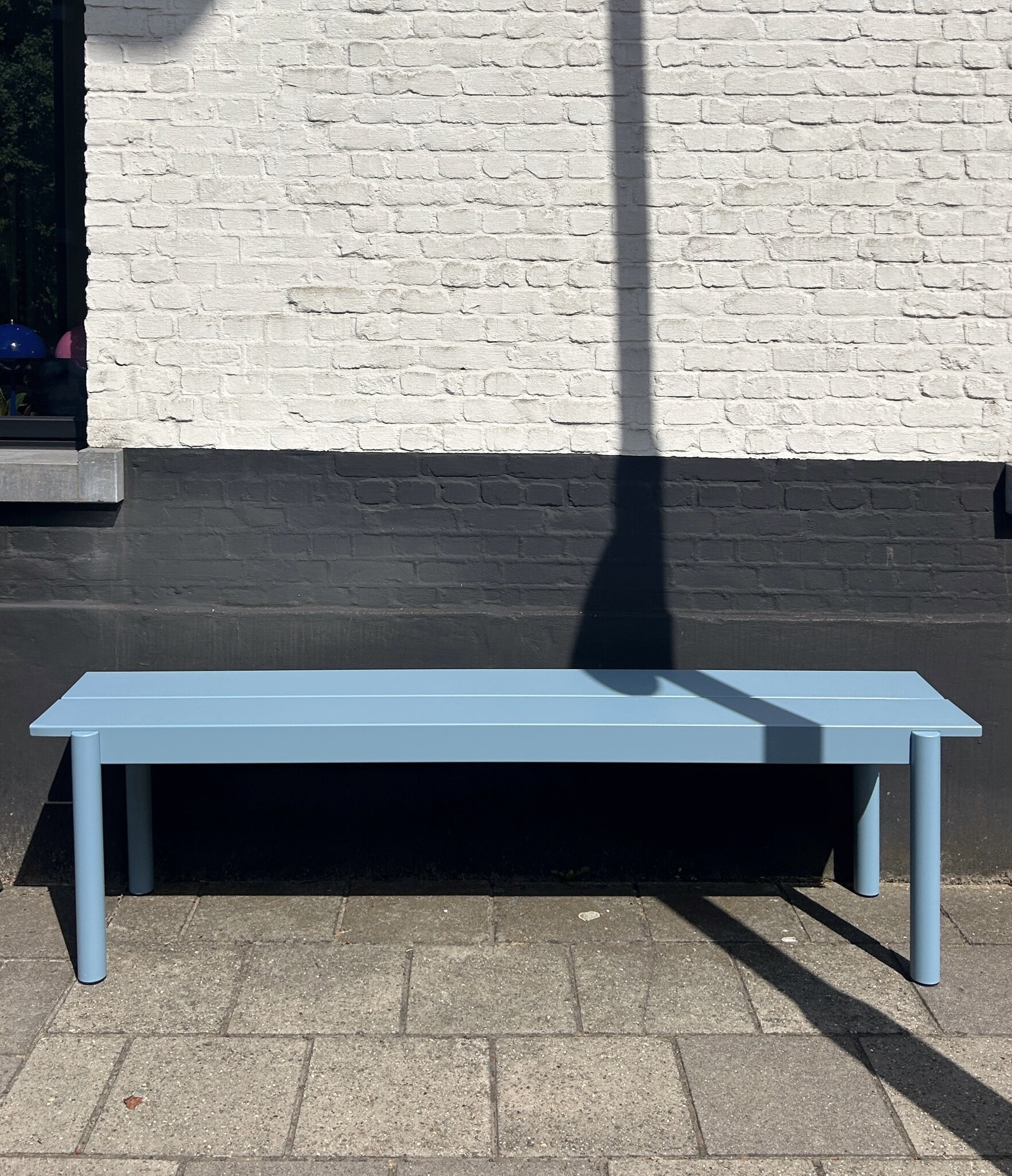 Muuto Linear Steel Bench 170x34cm - Pale Blue - SHOWROOM MODEL