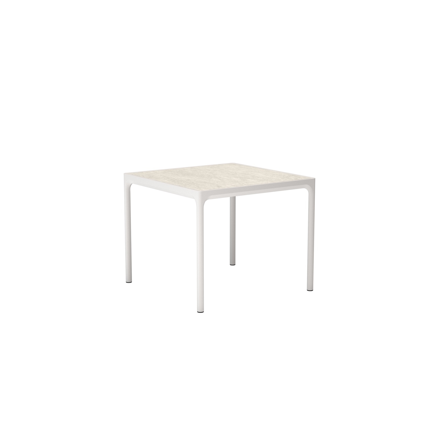 HOUE Four Ceramic Table 90 x 90 cm Shell/Muted White - SHOWROOMMODEL