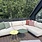 WÜNDER The Lounge - Configuratie Tillborg - RAL8017 (Chocolate Brown) - Heritage Papyrus + hoes - SHOWROOMMODEL